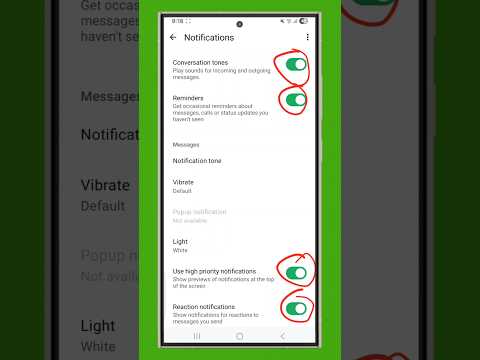 How to solve WhatsApp on screen notification not showing problem?