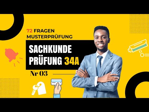 Sachkundeprüfung 34a - Nr 03 - 72 Fragen