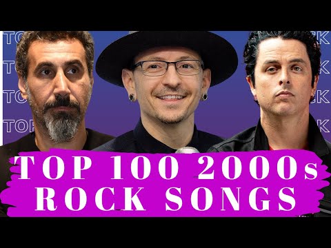 Top 100 Most Listened 2000s Rock Songs. Best 2000s Rock Music.