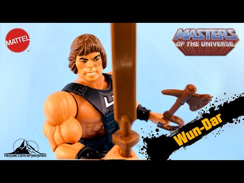 Mattel Masters of the Universe Origins WUN-DAR Video Review