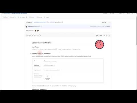 Contentment for Umbraco - Icon Picker editor