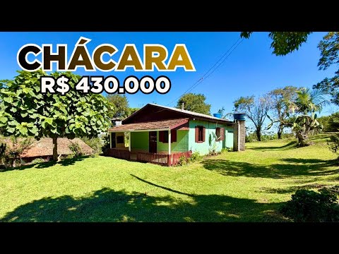 CHÁCARA  7 NASCENTES DE ÁGUA | 5 HECTARES | CASA FRUTAS GALPÃO R$430.000