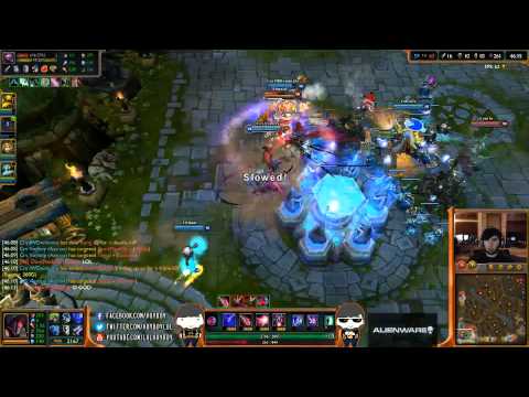 I Will Dominate Blitzcrank triple kill + saves Nexus + come back Victory