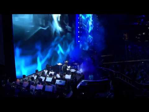 Opening ceremony of League of Legends Season 3 grand Finals in the Staples center