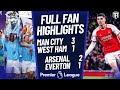 Man City ARE CHAMPIONS! Arsenal WILL BE BACK! Man City 3-1 West Ham! Arsenal 2-1 Everton Highlights