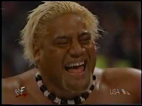 Triple H with Stephanie McMahon vs Rikishi (RAW Is War 3rd July 2000)