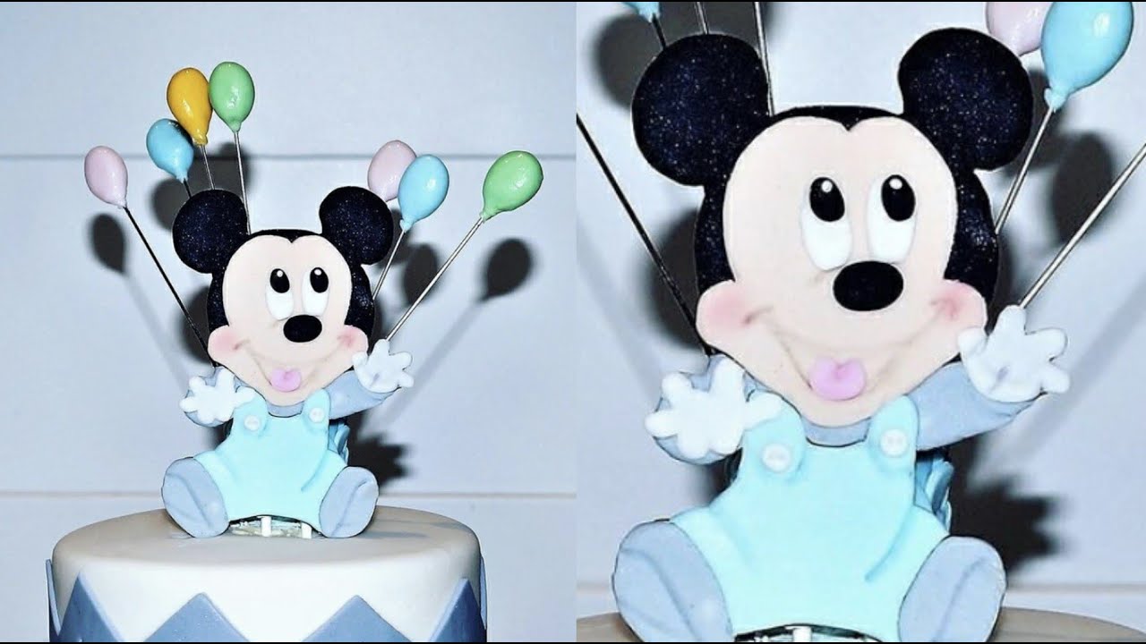 <h1 class=title>Cake decorating tutorials | how to make a Mickey mouse cake topper | Sugarella Sweets</h1>