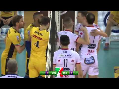 Superlega A1: Highlights DHL Modena - Diatec Trentino 1-3