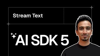 AI SDK V5 Tutorial - 4 - Stream Text