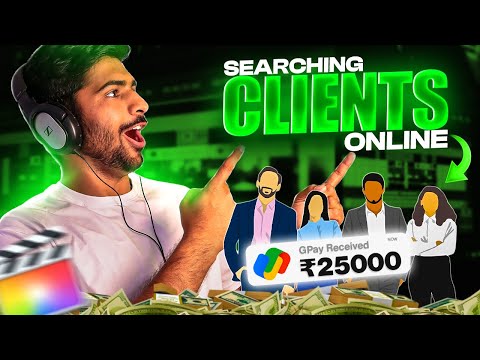 How to get Video Editing Clients Online