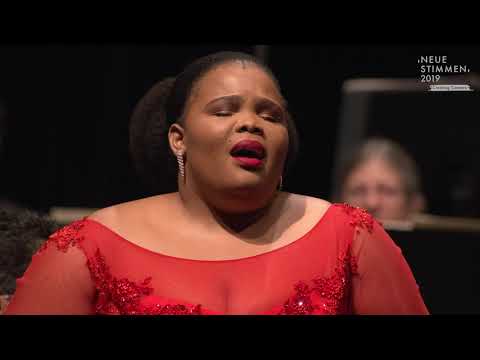 NEUE STIMMEN 2019 - Semi-Final: Nombulelo Yende sings "Ah, mio cor", Alcina, Händel
