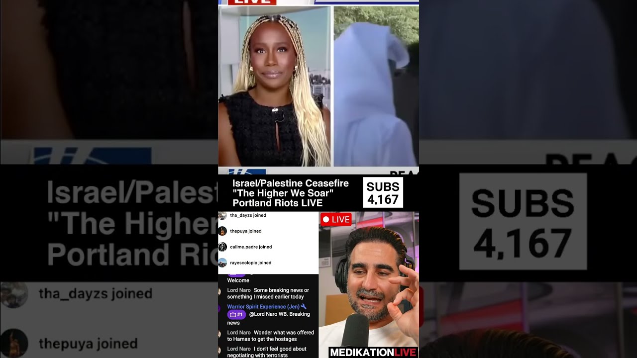 🔴 Hamas Ceasefire, Portland Riots, Katie Porter - October 8, 2025 – Evening Medikation - LIVE