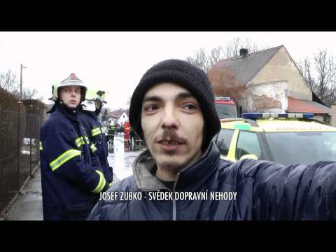 DOPRAVNÍ NEHODA - PODLAŽICE, OKR. CHRUDIM - 19. ÚNORA 2012