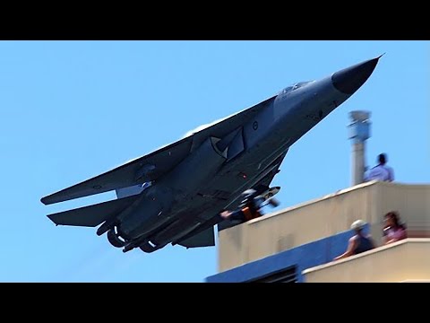 Most shocking fighter jets low flyoverflyby moments