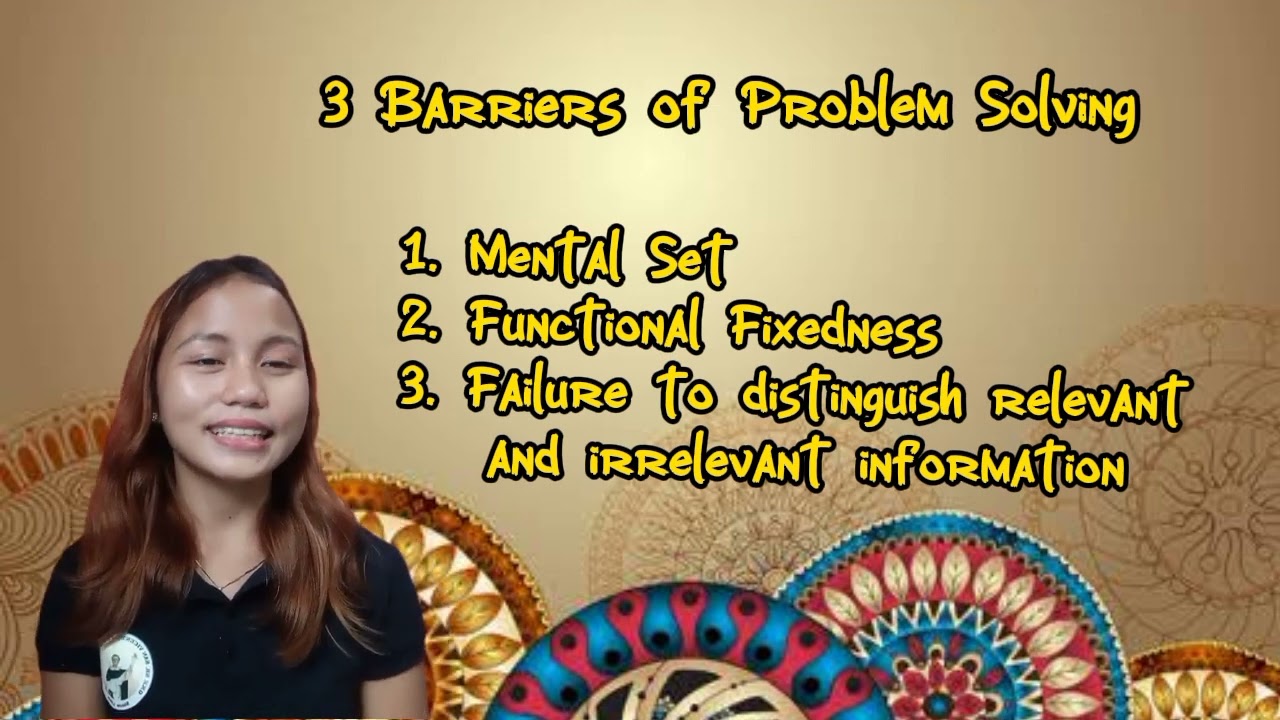 Facilitating Learning: Lesson 4 Problem solving and Creativity