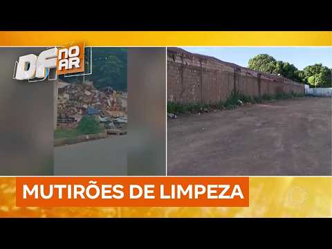 Prefeitura de Valparaíso (GO) reforça limpeza e alerta para descarte irregular de lixo | DF no Ar