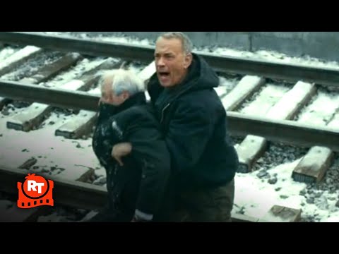A Man Called Otto (2022) - The Train Station Hero Scene | Movieclips