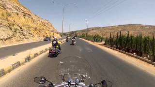 preview picture of video 'Harley Davidson Jordan Rally 2013 - First day to Ajloun'