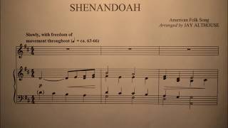 Shenandoah Piano Accompaniment