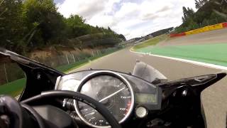 preview picture of video '07-JUL-2014 - Yamaha R6 2007 - Onboard at Spa Francorchamps - Group C Session 3 - Part 1'