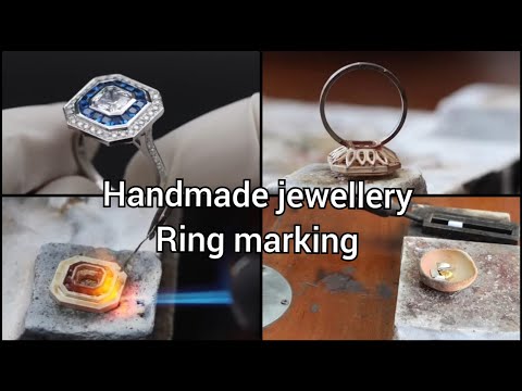 Making a Platinum Diamond Ring by Hand – AMAZING! | 3 Stone Custom Engagement Ring