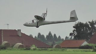 preview picture of video 'Glider - landing Kladno LKKL'