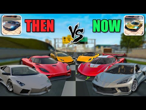 Extreme Car Driving || THEN VS NOW ! 🤯