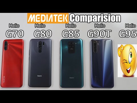 MediaTek Helio G70 vs Helio G80 vs Helio G90T: Benchmark Test and Comparison