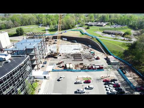 North Carolina Foothills Hospital Construction - UNC Health Blue Ridge Magic Air2S Highlights!