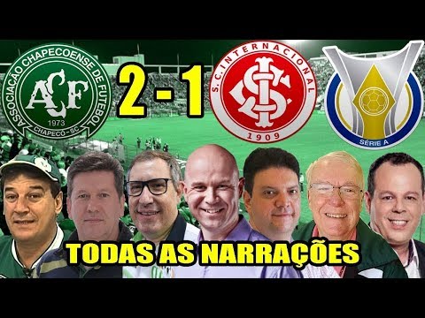 Todas as narrações - Chapecoense 2 x 1 Internacional / Brasileirão 2018