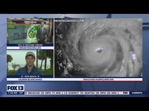 Hurricane Ian: Live report from St. Pete Beach, Florida | FOX 13 Seattle