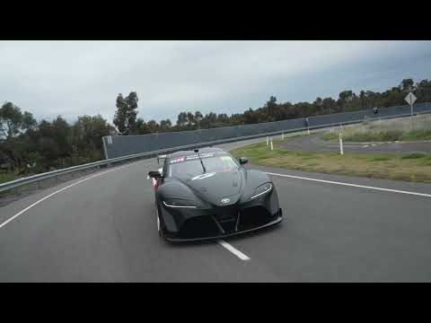 Neil Crompton takes the Supra Supercar for a spin!