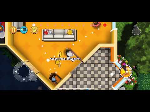 Robbery Bob: CHAPTER 9 - EXTRAS Level 6 , 100% iOS/Android Walkthrough