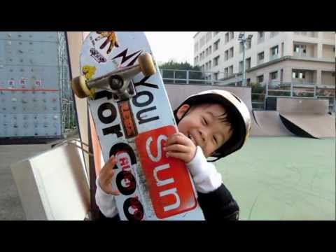 5 year old skateboarder in Taiwan - Leo Chen