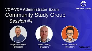 VCP-VCF Administrator Exam Community Study Group Session 4: Upgrades, Patching & VMware Aria Suite