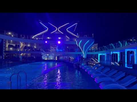 Thumbnail for Celebrity Edge - Main pool & hot tubs on Resort Deck 14