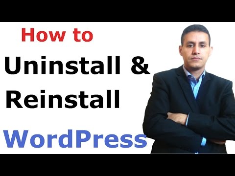 How to uninstall WordPress from cPanel