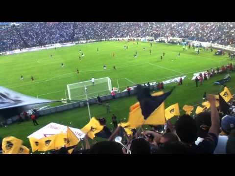 "la rebel humillando a los chemos en el cementerio 9 de febrero 2013" Barra: La Rebel &bull; Club: Pumas