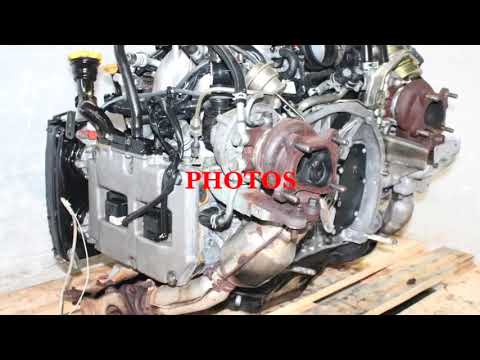 JDM EJ206 DOHC TWIN TURBO 2.0L MOTOR FOR BOXER, LEGACY: video still