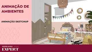 CRIANDO VIDEO DE ANIMAÇÃO DE AMBIENTES NO SKETCHUP