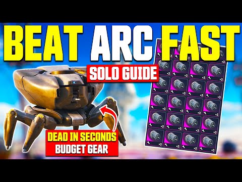 You Won't Believe How Fast You Can SOLO ARC Bosses with Budget Gear // ARC Raiders Guide