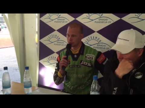 Lehdistötilaisuus: Sotkamo-Kouvola 21.7.2015