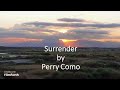 Perry Como - Surrender