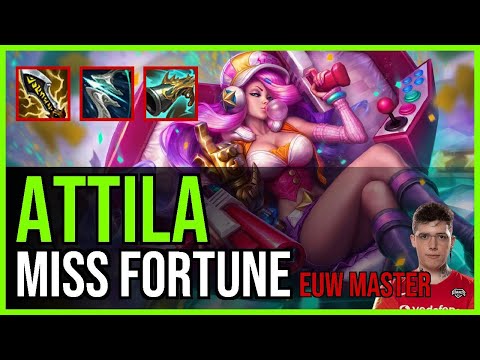 Attila - MISS FORTUNE vs. JHIN ADC | EUW Master