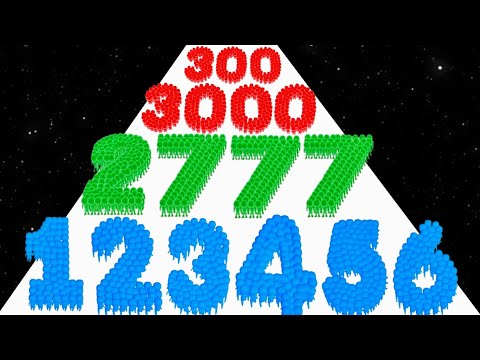 Crowd Number Run 3D vs Bump Merge 2048 - Level Up Number (Freepya, Max Level) New Update