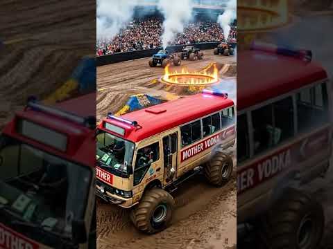 This 1400hp 1993 Toyota Coaster 4x4 by RMB in Hong Kong Needs to Be Studied: Illegal Car Enthusiast