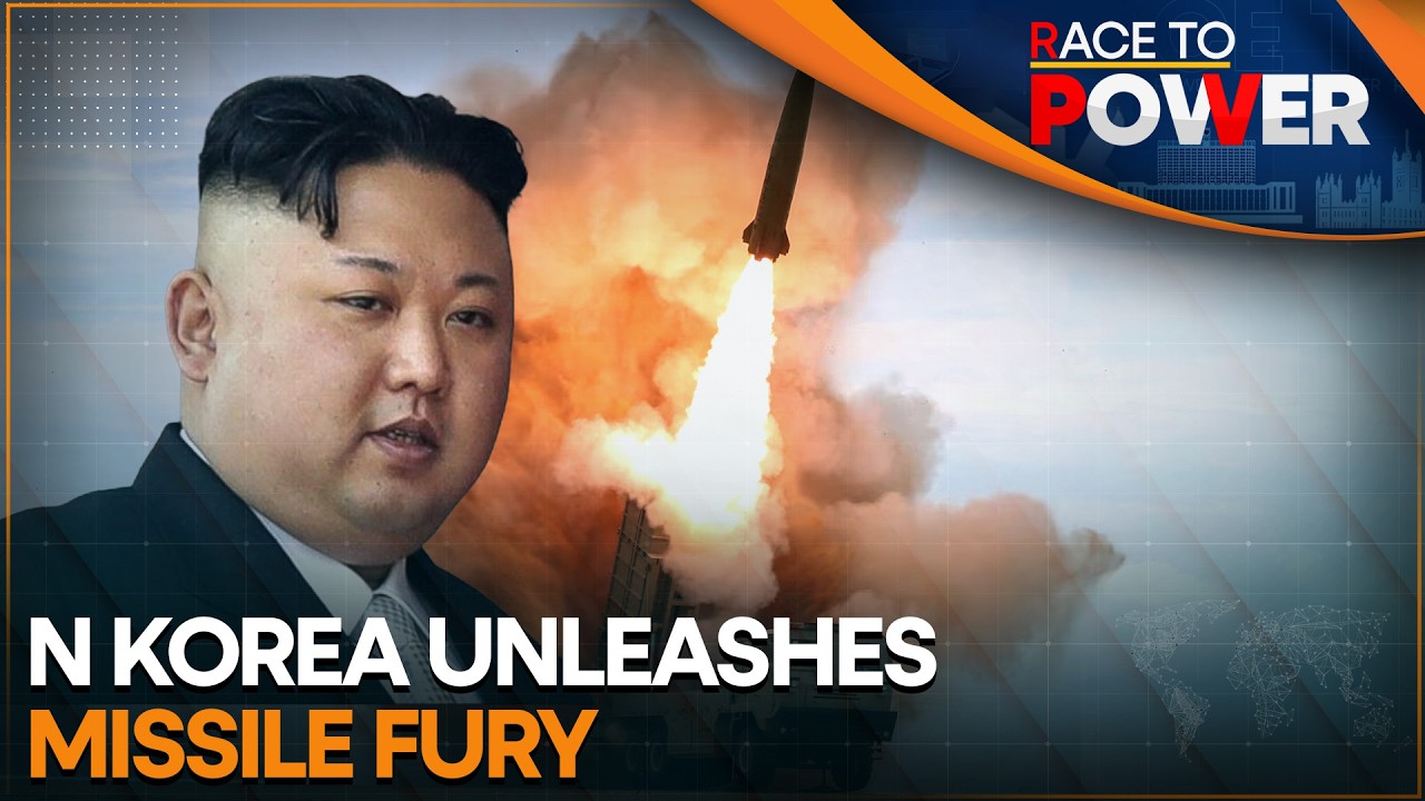 North Korea Fires Ballistic Missile Ahead Of Major US-South Korea War Drills | Race To Power