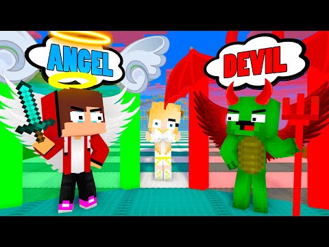 MAIZEN: Destiny Run Funny Challenge - Minecraft Animation JJ and Mikey