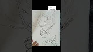 Parte 2. Dibujo de Rengoku #anime #dibujotradicional #art #lápiz #pluma