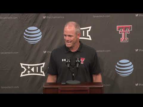 Texas Tech Football vs. Montana State: Press Conference | 2019